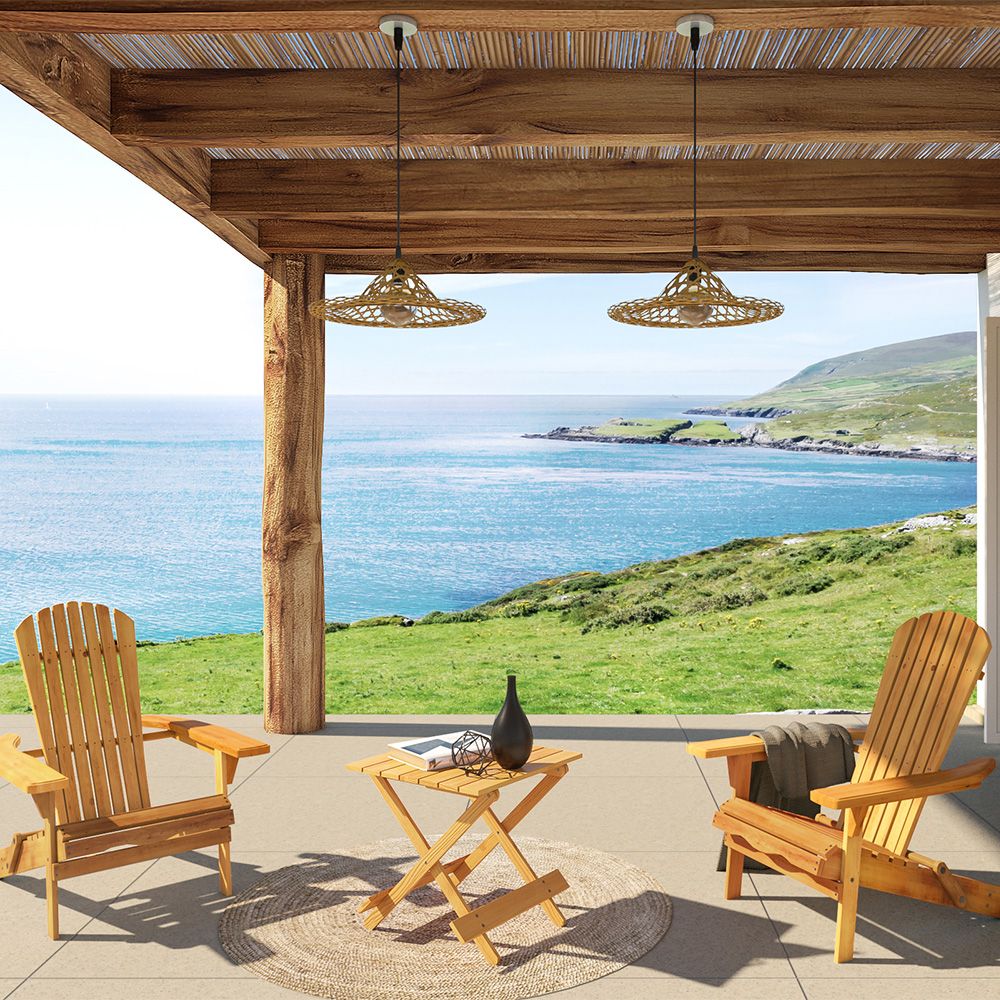 Chaise sales adirondack bois